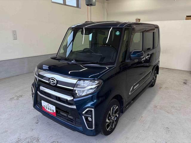 タントカスタムＸスタイルセレクション４ＷＤ　純正ナビ　ドライブレコーダー　ＬＥＤヘッドライト／フォグランプ　オートエアコン／ライト／ハイビーム／電動ドアミラー　コーナーセンサー　リモコンエンジンスターター　両側電動スライドドア（秋田県）の中古車