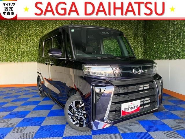 タントカスタムＸ両側電動スライドドア・ドラレコ・パノラマモニター・プッシュボタンスタート・ステアリングスイッチ・オートエアコン・キーフリーシステム・シートヒーター・アルミホイール・パワーウィンドウ（佐賀県）の中古車