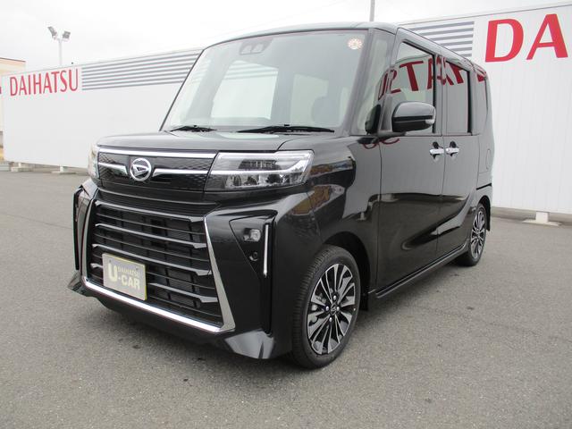 タントカスタムＲＳＲ７年式　届出済み未使用車　ターボ車　両側パワースライドドア　３ｋｍ（福岡県）の中古車