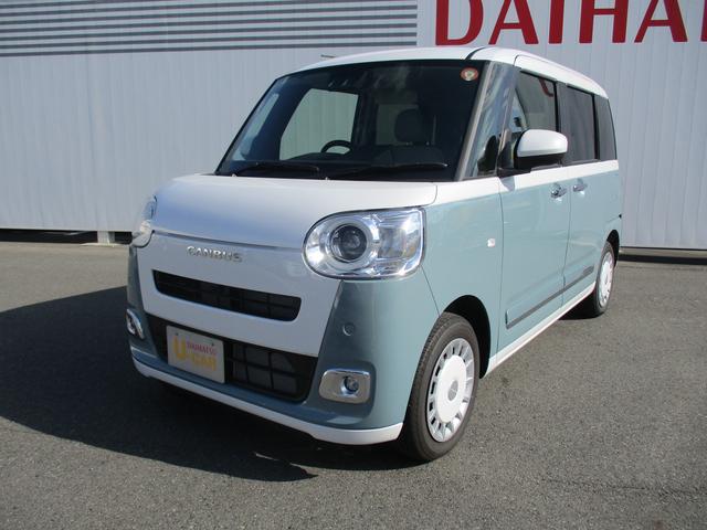 ムーヴキャンバスストライプスＧＲ７年式　届出済み未使用車　両側パワースライドドア　９ｋｍ（福岡県）の中古車