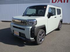 タフトＧ　ダーククロムベンチャーＲ７年式　届出済み未使用車　キーフリー　５ｋｍ