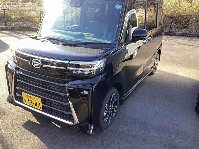 タントカスタムＸインパネシフト　プッシュスタートスイッチ　電子カードキー　電動パーキングブレーキ　両側電動スライドドア　アルミホイール　ＡＴハイビーム　ＡＢＳ付（鹿児島県）の中古車