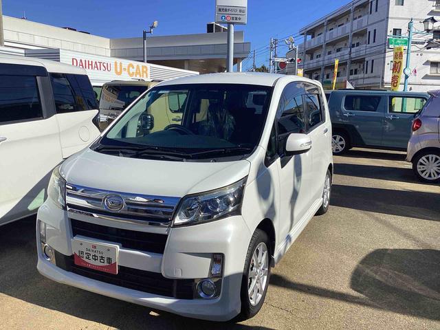 ムーヴカスタム　Ｘインパネシフト　プッシュスタートスイッチ　電子カードキー　カーナビ　アルミホイール　ＡＢＳ（鹿児島県）の中古車