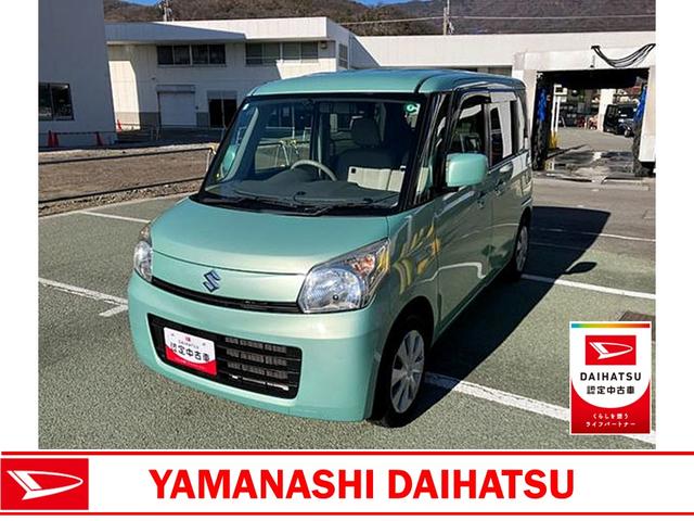 スペーシアＸ　整備付き　１年保証　内外装現状１オーナー車　整備点検記録簿　運転席エアバック　ＡＢＳ　キーレスエントリ−　プッシュスタートスマートキー（山梨県）の中古車