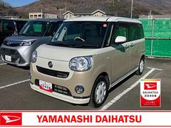 ムーヴキャンバスＧメイクアップＶＳ　ＳＡＩＩＩ　純正ナビ　パノラマモニターキーフリーシステム　エアバック　ＡＢＳ　記録簿　プッシュスタートスマートキー　１オーナ　両電動スライドドア　電動格納ドアミラーオートエアコン　パワーウィンドウ