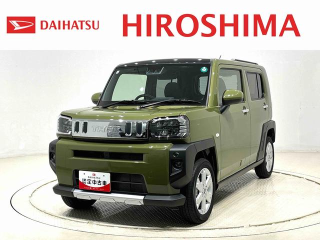 タフトＧ　クロムベンチャースカイフィールトップ　クロムパック　メッキパック　シルバーアンダーガーニッシュ　インテリアアクセント　ＬＥＤオートライト＆フォグランプ　電動パーキングブレーキ　バックカメラ　アルミホイール（広島県）の中古車