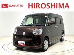 ムーヴキャンバスＸ　ＳＡＩＩＩ　ナビ　ＥＴＣ　ドラレコハロゲンライト　置き楽ボックス　オートライト　プッシュボタンスタート　セキュリティアラーム　パワースライドドア　　キーフリーシステム　電動格納式ドアミラー