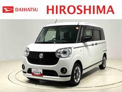 ムーヴキャンバスＧブラックアクセントＶＳ　ＳＡＩＩＩ　ナビ　ドラレコ　ＥＴＣＬＥＤヘッドランプ・フォグランプ　置き楽ボックス　オートライト　プッシュボタンスタート　セキュリティアラーム　パノラマモニター対応カメラ　両側パワースライドドア