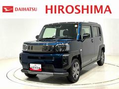 タフトＧ　ダーククロムベンチャー　バックカメラ付きスカイフィールトップ　クロムパック　メッキパック　シルバーアンダーガーニッシュ　インテリアアクセント　ＬＥＤオートライト＆フォグランプ　電動パーキングブレーキ　バックカメラ　アルミホイール