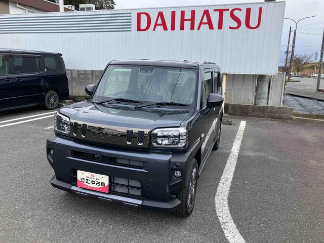 タフトＧターボ　ダーククロムベンチャー２ＷＤ　ＣＶＴ　６６０ｃｃ　衝突被害軽減ブレーキ　横滑り防止装置　ＡＢＳ　アイドリングストップ　プッシュボタンスタート　ディスプレイオーディオ　クルーズコントロール　届出済未使用車（福島県）の中古車