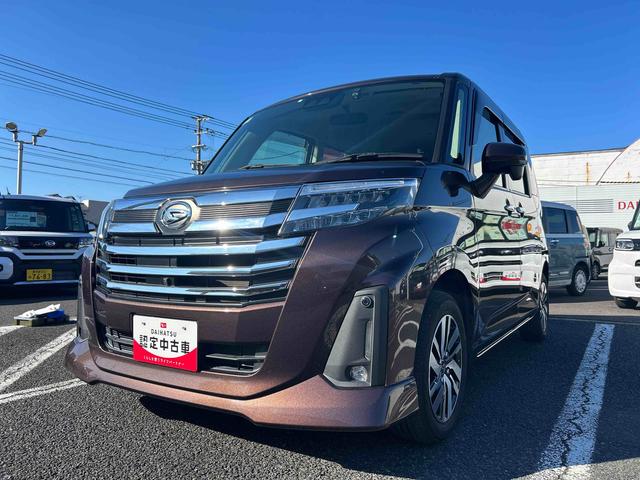 トールカスタムＧインパネシフト　プッシュスタートスイッチ　電子カードキー　電動パーキングブレーキ　両側電動スライドドア　緊急ブレーキ　アルミホイール　ＡＢＳ　ＥＴＣ車載器　ドラレコ（鹿児島県）の中古車