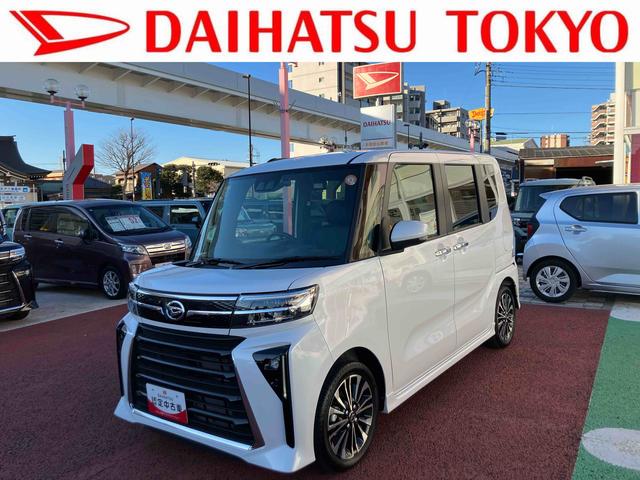 タントカスタムＲＳ　純正ナビ　バックカメラ　ＥＴＣ　フルセグ保証１年間・距離無制限付き　両側電動スライドドア　前後コーナーセンサー　ナビ連動前後方ドラレコ　電動パーキングブレーキ　オートブレーキホールド機能　ＡＤＢ　アイドリングストップ　シートヒーター（東京都）の中古車