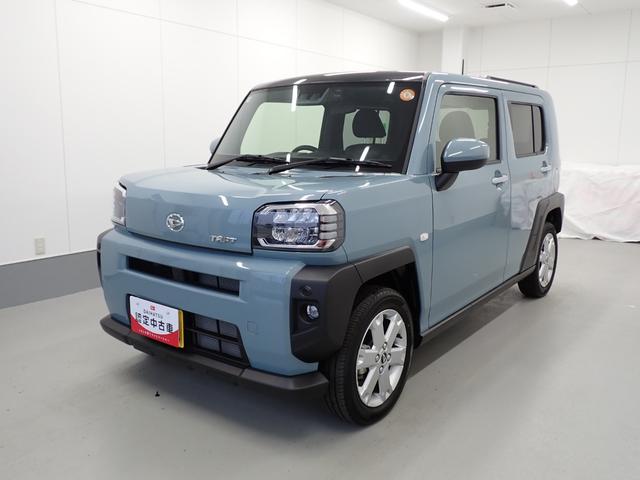 タフトＧ衝突被害軽減ブレーキ　横滑り防止装置　オートハイビーム　アイドリングストップ　ステアリングスイッチ　オートライト　キーフリーシステム　オートエアコン　ナビ　ドラレコ　バックカメラ　ＥＴＣ　マット（岐阜県）の中古車