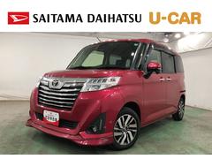 ルーミーカスタムＧ　走行８３１７０キロ／タイヤ４本交換／雹害／ナビ一年保証・走行距離無制限走行８３１７０キロ　タイヤ４本交換　雹害　フルセグナビ　バックカメラ　ドラレコ　クリアランスソナー　オートライト　ＬＥＤヘッドライト　両側電動スライドドア