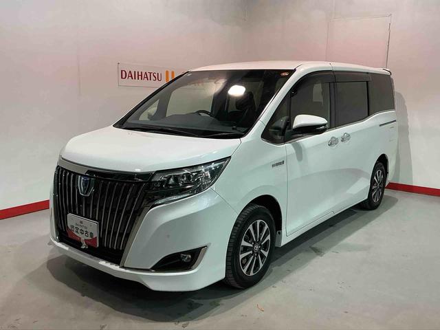 エスクァイアハイブリッドＧｉプレミアムパッケジブラックテーラード誤発進抑制機能　電動格納ミラー　前後ソナー　アイドリングストップ　Ｂカメラ　スマートキー　ナビ＆ＴＶ　イモビライザー　オートライト　前席シートヒーター　ＬＥＤランプ　ＥＴＣ車載器　クルーズコントロール（栃木県）の中古車