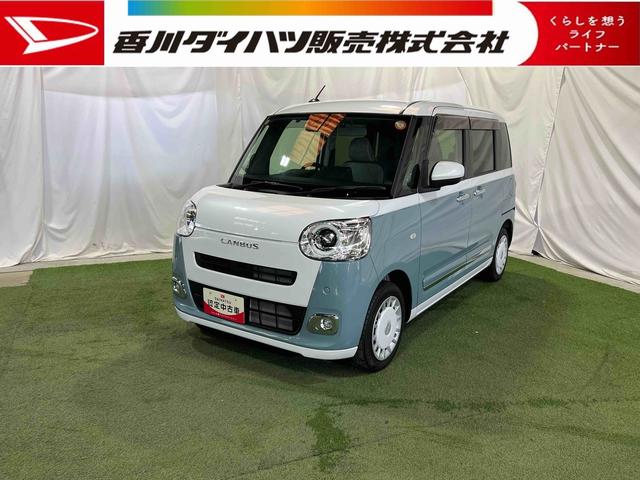 ムーヴキャンバスストライプスＧ純正ナビ　ＴＶ　ドライブレコーダー　ＥＴＣ　バックカメラ　ホッとカップホルダー　ステアリングスイッチ　シートヒーター　キーフリーシステム　両側パワースライドドア　認定中古車　ＣＶＴ　６６０（香川県）の中古車