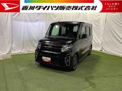 タントカスタムＲＳ純正ナビ　ＥＴＣ　バックカメラ　キーフリーシステム　ステアリングスイッチ　両側パワースライドドア　オートエアコン　認定中古車　ＣＶＴ　６６０