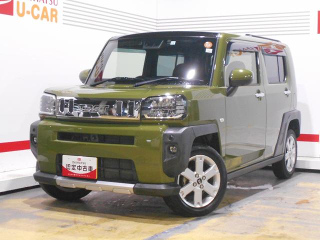 タフトＧターボ　クロムベンチャー　４ＷＤ　純正ナビ　ドラレコ装着２０２１年モデル　ダイハツ純正プレミアムメモリーナビ　ドライブレコーダー　パにラマモニター　ＴＶコントロールキット　装着車（福井県）の中古車