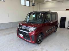 タントカスタムＸ４ＷＤ　オーディオレス　ＬＥＤヘッドライト／フォグランプ　オートエアコン／ライト／ハイビーム／電動ドアミラー　両側電動スライドドア　運転席・助手席シートヒーター　コーナーセンサー　バックカメラ