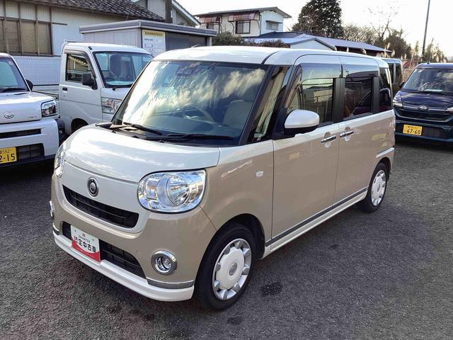 ムーヴキャンバスXメイクアップリミテッド SAIIIインパネシフト プッシュスタートスイッチ 電子カードキー 衝突被害軽減システム ABS レーンキープ(鹿児島県)の中古車