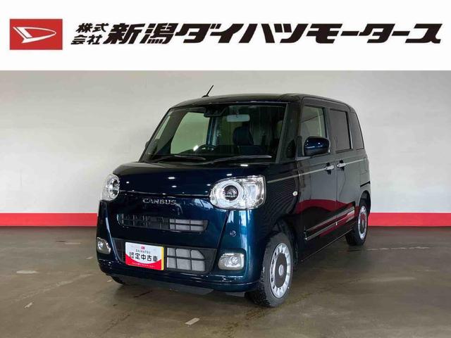 ムーヴキャンバスセオリーG(車内 消臭・抗菌 処理済) 衝突被害軽減システム 4WD 両側パワースライドドア バックカメラ キーフリーシステム(新潟県)の中古車