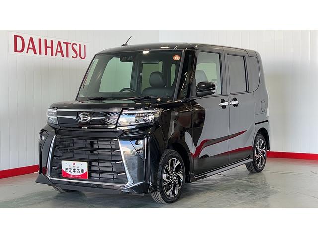 タントカスタムＸダイハツ認定中古車｜両側電動スライドドア｜シートヒーター｜スマートキー｜電動パーキングブレーキ｜アイドリングストップ｜電動格納ミラー｜オートエアコン｜スマートアシスト｜保証／整備付（茨城県）の中古車