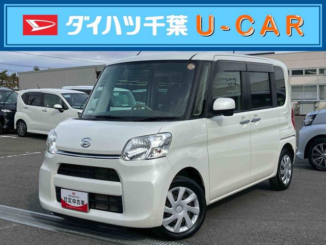 タントＸナビ／ワンセグ／ＣＤ／ＵＳＢ　バックカメラ　横滑り防止装置　左側電動スライドドア　ハロゲンヘッドライト　オートライト　キーフリー　盗難防止警報　オートＡ／Ｃ　ステアリングリモコン　足踏み式駐車ブレーキ（千葉県）の中古車