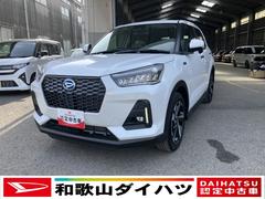 ロッキープレミアムＧ　ＨＥＶ衝突安全ボディ　衝突被害軽減ブレーキ　ＬＥＤヘッドランプ　アダプティブクルーズコントロール　シートヒーター　プッシュスタートボタン　７インチナビ　ＥＴＣ車載器　ドライブレコーダー　１７インチアルミ