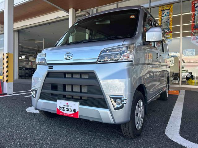 ハイゼットカーゴクルーズターボＳＡIIIターボ車　４ＷＤ車　インパネオートマ　フォグランプ　リモコンキー　両側スライドドア　衝突被害軽減システム　エアコン　パワステ（鹿児島県）の中古車