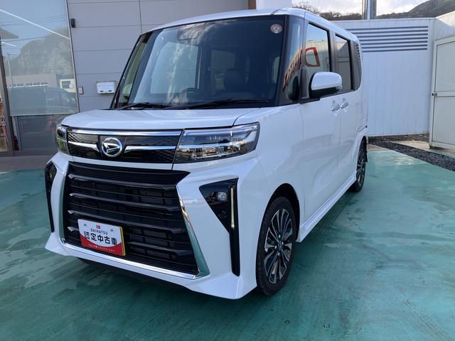 タントカスタムＲＳキーフリーキー　タ−ボ　ＡＢＳ　アルミホイール　エアバック　スマートキープッシュスタート（山口県）の中古車