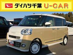 ムーヴキャンバスストライプスＧ両側電動スライドドア　ＬＥＤヘッドライト＆フォグランプ　シートヒーター　保温カップホルダー　電動駐車ブレーキ　バックカメラ　ステアリングスイッチ　コーナーセンサー　衝突被害軽減ブレーキ