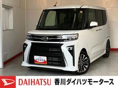タントカスタムＲＳ　ターボ／オーディオレス／アルミワンオーナー　ターボ　オーディオレス　バックモニター対応カメラ　両側パワースライドドア　運転席・助手席シートヒーター　ＬＥＤヘッドランプ　電動パーキングブレーキ　純正１５インチアルミホイール