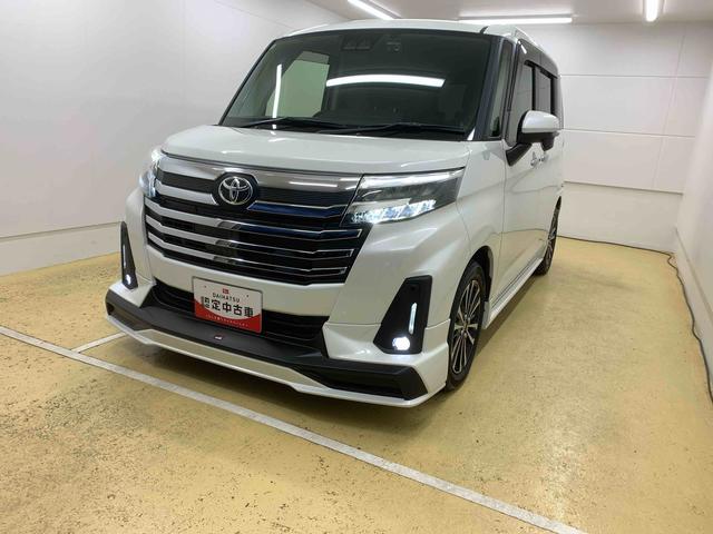 ルーミーカスタムＧ−Ｔ　ディスプレイオーディオまごころ保証１年付き　記録簿　取扱説明書　ドラレコ　ＥＴＣ　バックカメラ　衝突被害軽減システム　スマートキー　オートマチックハイビーム　アルミホイール　ターボ　レーンアシスト　エアバッグ　エアコン（静岡県）の中古車