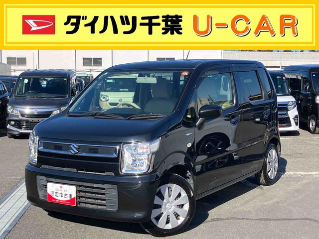 ワゴンＲハイブリッドＦＸハイブリッド　ナビ／地デジ／ＤＶＤ／ＢＴ／ＵＳＢ　運転席シートヒーター　オートエアコン　キーレスエントリー　盗難防止警報　横滑り防止装置　足踏み式駐車ブレーキ　ハロゲンヘッドランプ　電動格納ドアミラー（千葉県）の中古車