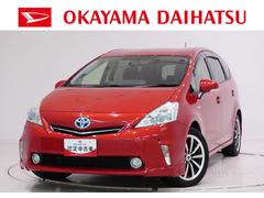 プリウスアルファＳツーリングセレクションオートライト　キーフリー　電動格納式ドアミラー　エアコン　パワーステアリング　パワーウィンドウ　運転席エアバッグ　ＡＢＳ　ティーゼットデオプラス