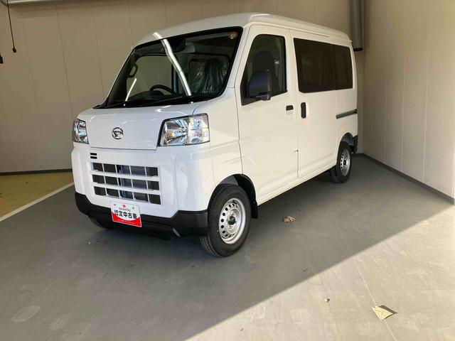 ハイゼットカーゴＤＸ／ＡＭ／ＦＭラジオ／キーレス／前席パワーウィンドウ衝突回避支援ブレーキ　アイドリングストップ　ＡＭ／ＦＭラジオ　キーレスエントリー　オートハイビーム　オートライト　コーナーセンサー　前席パワーウィンドウ　ハロゲンヘッドランプ　マニュアルエアコン（三重県）の中古車