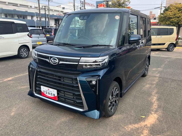 タントカスタムＸ１オーナ　点検記録簿　エアバック付き　キーフリーキー　スマートキー＆プッシュスタート　ＡＢＳ　アルミホイール（山口県）の中古車