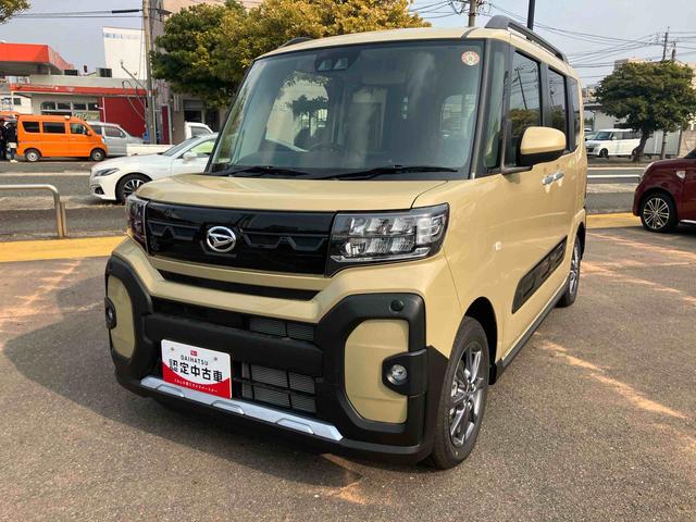 タントファンクロスアルミホイール　キーフリーシステム　スマートキー　エアバック　ＡＢＳ　ワンオーナ　定期点検記録簿（山口県）の中古車