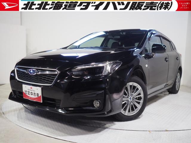 インプレッサスポーツ１．６ｉ−ＬアイサイトＡＷＤ　ＬＥＤヘッドライト　オートライト　オートエアコン　ＣＤ／ＵＳＢ／ＢＴチューナー　パドルシフトつき革巻きステアリングホイール　ＢＳＭ　ＳＲＨ（ステアリング連動ヘッドランプ）　アイドリングストップ（北海道）の中古車