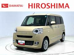 ムーヴキャンバスセオリーＧターボＬＥＤオートライト・フォグランプ　電動パーキングブレーキ　プッシュボタンスタート　セキュリティアラーム　バックカメラ　両側パワースライドドアウエルカムオープン機能　オート電動格納式ドアミラー