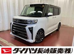 タントカスタムＲＳターボ　ディスプレイオーディオ　衝突被害軽減システム　アイドリングストップ　両側電動スライドドア　ブルートゥース　車線逸脱防止　シートヒーター　ＥＴＣ　スマートキー　衝突安全ボディ　ＬＥＤヘッドランプ