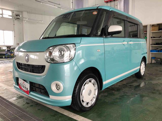 ムーヴキャンバスＧホワイトアクセントＶＳ　ＳＡIII　４ＷＤ　９６４８４ｋｍ４ＷＤ　スマートアシスト　キーフリーシステム　パノラマモニター　ナビ　オートエアコン　フルホイールキャップ　プッシュボタンスタート（山形県）の中古車