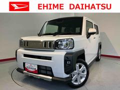 タフトＧ　クロムベンチャー前席シートヒーター　クルーズコントロール　オートライト　ＬＥＤヘッドライト　プッシュスタート　アイドリングストップ　電動パーキング　サンルーフ　バックカメラ装着車