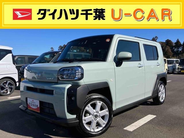 タフトＧガラスルーフ　ルーフレール　１５インチアルミホイール　ＬＥＤヘッドライト＆フォグランプ　バックカメラ　シートヒーター　電動パーキングブレーキ　自動追従クルコン　コーナーセンサー　衝突被害軽減ブレーキ（千葉県）の中古車