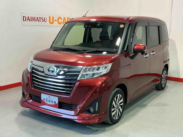 ルーミーカスタムＧバックモニタ　横滑り防止システム　運転席助手席エアバック　障害物ソナー　電動格納式ミラー　スマ−トキ−　Ａ−ＳＴＯＰ　エアバック　シ−トヒ−タ−　衝突安全ボディ　ＬＥＤライト　キーフリー（栃木県）の中古車