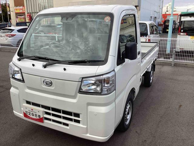 ハイゼットトラックスタンダード切替式４ＷＤ　　フロアＣＶＴ車　衝突回避支援ブレーキ機能　オートマチックハイビーム　レーンキープ　ＡＢＳ　エアコン　パワステ（鹿児島県）の中古車