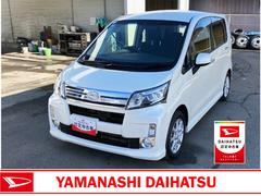 ムーヴカスタム　Ｘ　ＳＡ　整備付き　１年保証ナビ付　インテリジェントキー　ワンオーナー車　キーレス　運転席エアバック　ＡＢＳ　点検記録簿　アルミホイール