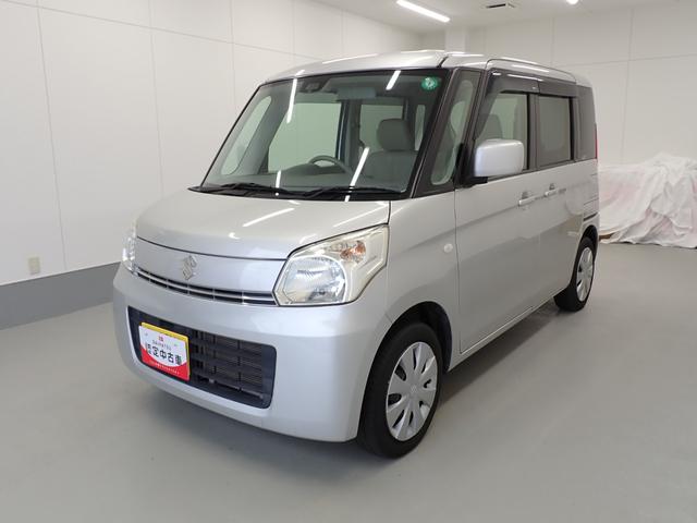 スペーシアＸ衝突被害軽減ブレーキ　横滑り防止装置　アイドリングストップ　ステアリングスイッチ　キーフリーシステム　オートエアコン　ナビ　マット　バイザー（岐阜県）の中古車