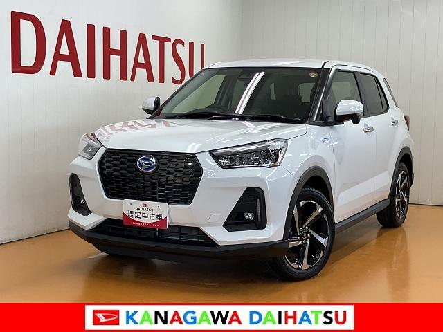 ロッキープレミアムG HEVサポカーSワイド適合 ハイブリッド車 電動パーキングブレーキ パノラマモニター対応 USB接続端子 ステアリングスイッチ 全車速追従機能付ACC シートヒーター S−ペダル コーナーセンサー(神奈川県)の中古車