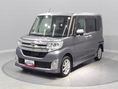 タントカスタムＸ　ＳＡ４ＷＤ　スマートアシスト　左パワースライドドア　ＬＥＤヘッドライト　純正１４インチアルミ　スマートキー　プッシュスタート　オートエアコン　電格式ミラー　衝突被害軽減ブレーキ　ベンチシート